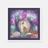 Serviette En Papier  A New Chapter Begins I Storybook Baby shower (Devant)