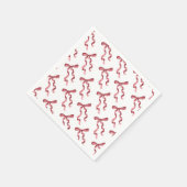 Serviette en papier à nœud bourguignon (Coin)