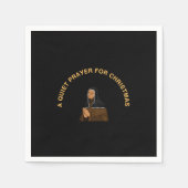 SERVIETTE EN PAPIER A QUIET PRAYER FOR CHRISTMAS (Devant)