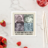 Serviette En Papier A Son Ère D'Anniversaire Photo Eras Anniversaire (En situation)