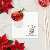 Serviette En Papier A Tini Bit Jolly Santa Claus Whimsical Themed