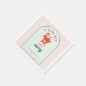 Serviette En Papier A Tini Bit Merry Christmas Santa Claus (Coin)