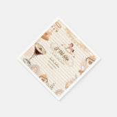 Serviette En Papier A Tini One On The Way Espresso Martini Baby Shower (Coin)