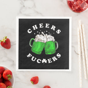 Serviette En Papier À votre santé Saint-Patrick Bière Drôle