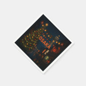 Serviette En Papier A wonderful nighttime Christmas in Osaka (Coin)