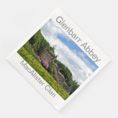 Serviette En Papier Abbaye de Glenbarr - Clan MacAlister (Coin)