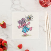 Serviette En Papier Abby Cadabby Art Rétro (En situation)