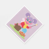 Serviette En Papier Abby Cadabby | Faire des S'mores (Coin)