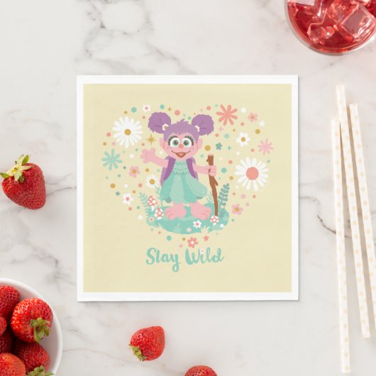 Serviette En Papier Abby Cadabby | Restez à l'abri (En situation)