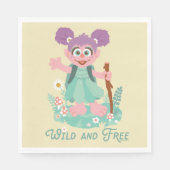 Serviette En Papier Abby Cadabby | Sauvage et libre (Devant)