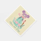Serviette En Papier Abby Cadabby | Sauvage et libre (Coin)