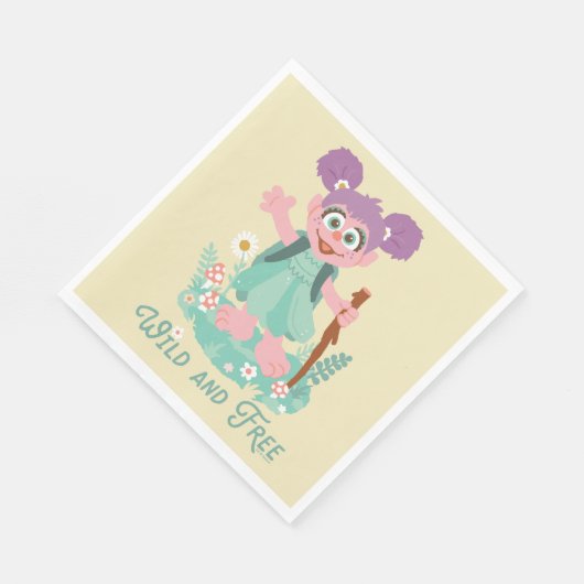 Serviette En Papier Abby Cadabby | Sauvage et libre (Coin)