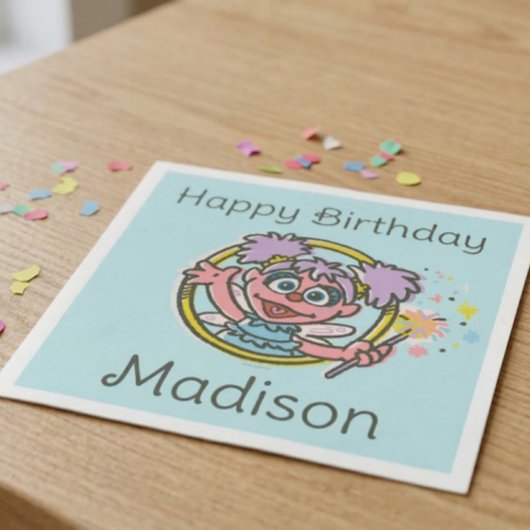 Serviette En Papier Abby Cadabby Vintage