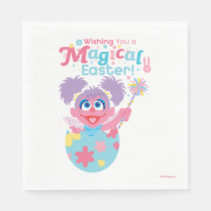 Serviette En Papier Abby de Pâques Cadabby