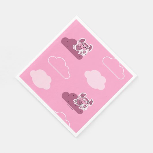 Serviette En Papier Abby Doodley Cloud Motif (Coin)