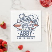 Serviette En Papier Abby Pour Président (En situation)