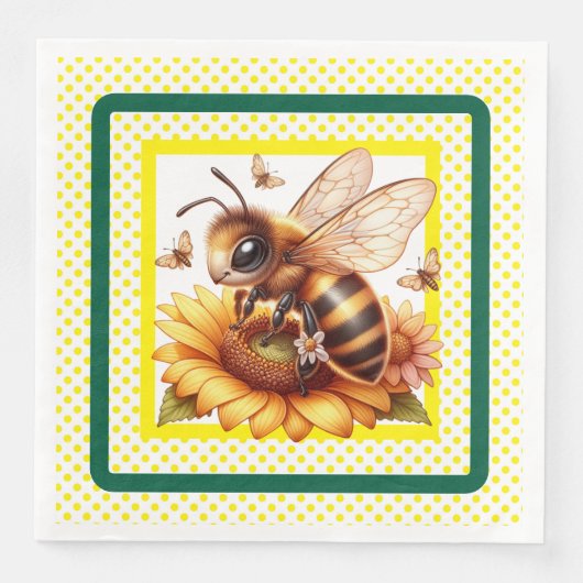 Serviette En Papier Abee géniale (Devant)