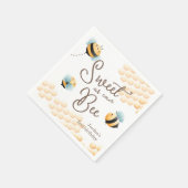 Serviette En Papier Abeille (Coin)