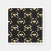 Serviette En Papier Abeille dorée (Devant)