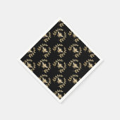 Serviette En Papier Abeille dorée (Coin)