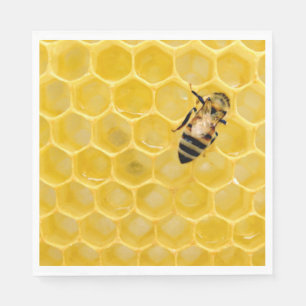 Serviette En Papier abeille et nid d'abeille
