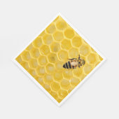 Serviette En Papier abeille et nid d'abeille (Coin)