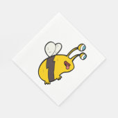 Serviette En Papier Abeille extraterrestre (Coin)