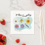 Serviette En Papier Abeille - Harmonieux Nature (En situation)