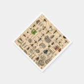 Serviette En Papier Abeille Insecte Bug Wasp Nature Peinture des abeil (Coin)