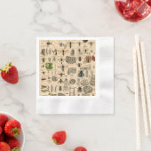 Serviette En Papier Abeille Insecte Bug Wasp Nature Peinture des abeil (En situation)