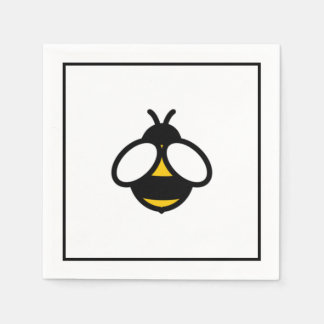 Serviette En Papier Abeille mignonne, abeille miel, bourdon
