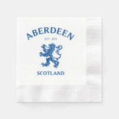 SERVIETTE EN PAPIER ABERDEEN (Devant)