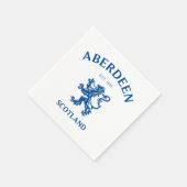 SERVIETTE EN PAPIER ABERDEEN (Coin)