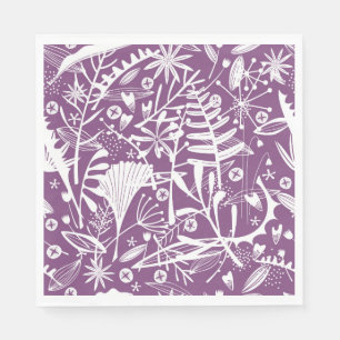 Serviette En Papier Abondance Botanique Berry Party Napkin