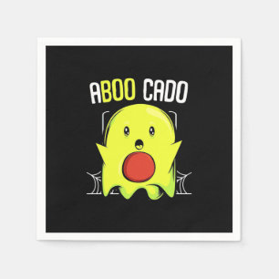 Serviette En Papier Aboocado Avocado Halloween