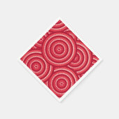 Serviette En Papier Aboriginal Dot Painting (Coin)