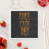 Serviette En Papier Abracadabra (En situation)