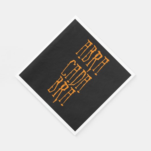 Serviette En Papier Abracadabra (Coin)