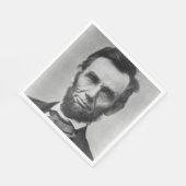 Serviette En Papier Abraham Lincoln (Coin)