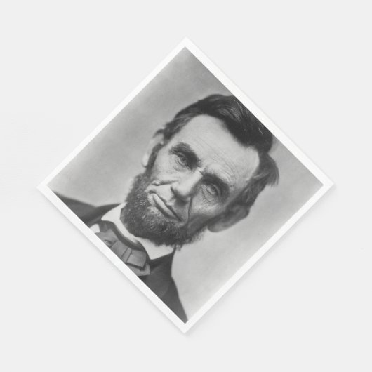 Serviette En Papier Abraham Lincoln (Coin)