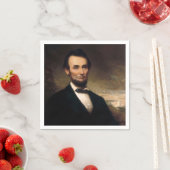 Serviette En Papier Abraham Lincoln par George H Story (En situation)