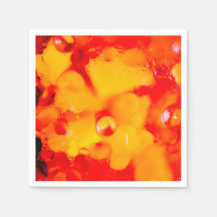Serviette En Papier Abréviation rouge