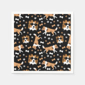 Serviette En Papier Abris Shetland Sheepdog Collie Chien Motif Napk (Devant)