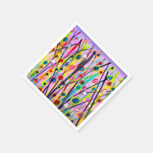 Serviette En Papier abstract (Coin)