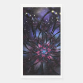 Serviette En Papier Abstract fractal flower design. (Devant)