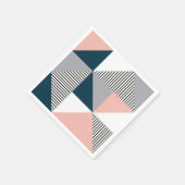 Serviette En Papier Abstract ful geometry (Coin)