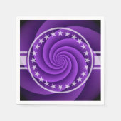 Serviette En Papier Abstrait Arrière - plan Spirales soft IV + bannièr (Devant)
