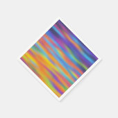 Serviette En Papier Abstrait Desert Sunset Sky Artwork (Coin)