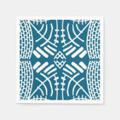 Serviette En Papier abstrait doodle moderne (Devant)