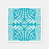 Serviette En Papier abstrait doodle moderne (Devant)